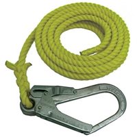12mmx8m介錯ロープ(黄)