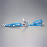 50mmx6m/764kgベルト荷締機(両端フック/SUS