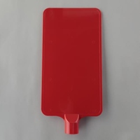 202x403mmコーン用標識(無地/赤)