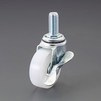 φ100mm自在キャスタ(ナイロン車ブレーキ付