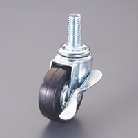 φ100mm自在キャスター(ゴム車/ブレーキ付)