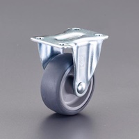 38mmキャスター(固定金具･エラストマー車輪