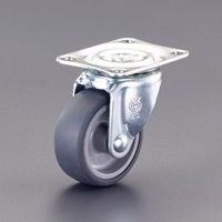 38mmキャスタ(自在金具付･エラストマー車輪