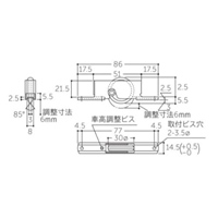 30mm戸車(丸型･ポリアセタール樹脂車･SUS枠_選択画像04