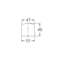 51x49mm取替用水栓ハンドル_選択画像04