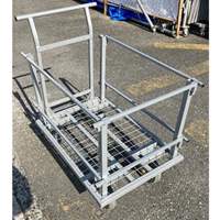 600x850mm一斗缶用運搬車(フレーム付)