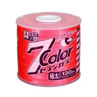 φ1.2mmx130m蛍光水糸(ピンク/ハンドル付)