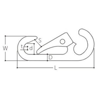 7x76スナップフック(オープンタイプ/SUS製)_選択画像04