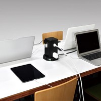 AC100V/14Ax2mタップ(12口/USBポ/タワー型)_選択画像02