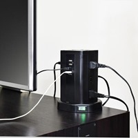 AC100V/14Ax2mタップ(12口/USBポ/タワー型)_選択画像03