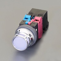 押しボタンスイッチ(LED照光フルガード/白)