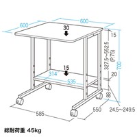 600x600x700mmパソコンデスク_選択画像04
