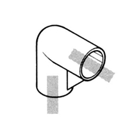 2方向プラスチックジョイント(薄茶)Pラック_選択画像03
