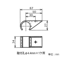 板受けジョイント(薄茶)Pラック_選択画像04