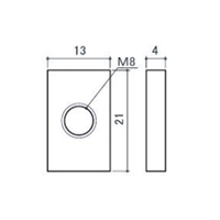 [EA976CB-2/-3用]キャスター固定金具(4個)_選択画像02