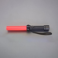 [単2x2本]LED誘導灯(赤色/310x40mm)