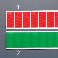 5x15mmゲージマーカー(赤/100枚1シート)_選択画像03