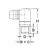 M6x0.75グリースニップル(90度/5個)_選択画像02