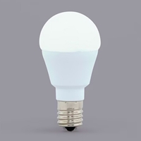 AC100V/6.9W/E17電球/LED(昼白色/広配光)