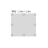 1.8x1.8m/0.12mm難燃シート_選択画像03