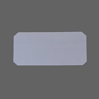 642x335mmメタルラック硬質クリアシート