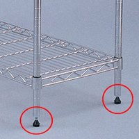 φ19mm用メタルラックミニ用アジャスターx4_選択画像03