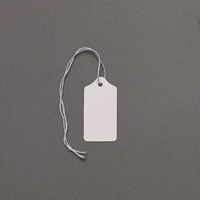 30x15mm糸付荷札(白/1000枚)