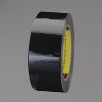 48mmx100mOPP梱包用カラーテープ(黒)