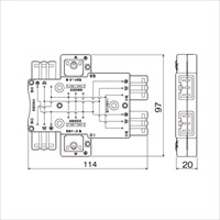 4分岐ハーネス用ジョイントBOX(20V/125A)_選択画像03