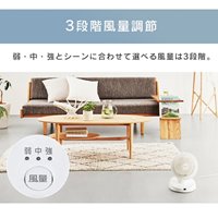 季節品)31Wサーキュレータ(16畳/3Dランダム_選択画像03