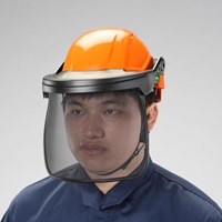 防災面(ヘルメット付)