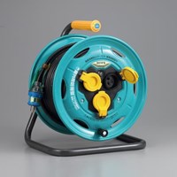 AC125V/15A/30mコードリール(防雨/漏電遮断