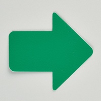 矢印型ステッカー(緑/10枚)