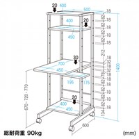 500x700x1400mmパソコンデスク_選択画像04
