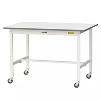 1200x750x825/128kgワークテーブル(車輪付)