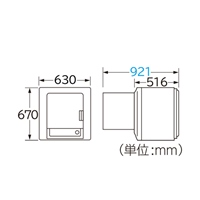 AC100V/1180W衣類乾燥機_選択画像03
