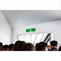120×360mm[中輝度蓄光式]避難口標識(直進_選択画像04