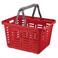 370x320x245mm/15Lバスケット(赤/4個)