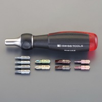 [+-Hex]ドライバーSET(ラチェット･差替式)