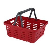 465x385x185mmバスケット(赤/3個)