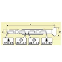 0.1-3.2mm強力型ピンバイス(収納式)_選択画像04