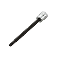 1/4 inDRxT10[TORX]ロングビットソケット(