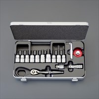 3/8 inDR[HEX]ショートビットソケットSET
