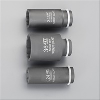 1/2 inDRインパクト用ハブナットソケットSE