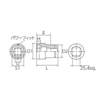 1DRx38ホイールナット用インパクトソケット_選択画像04