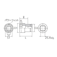 1DR/35x17mmホイールナット用ソケット_選択画像04
