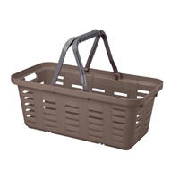 560x295x220mm/22Lバスケット(茶/3個)