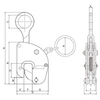 3.0ton鋼板堅吊クランプ(0-40mm)_選択画像03