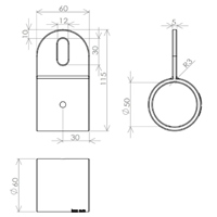 48.6mmパイプジョイント(片締ボルト止金具)_選択画像04