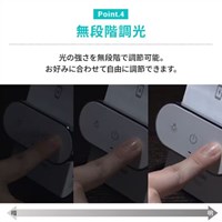 AC100V/8Wデスクスタンド/LED(白)_選択画像03